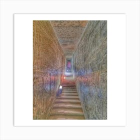 Egyptian Stairway 1 Art Print