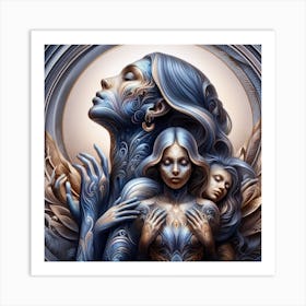 Lilith Emerges Art Print