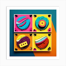 Donuts Art Print