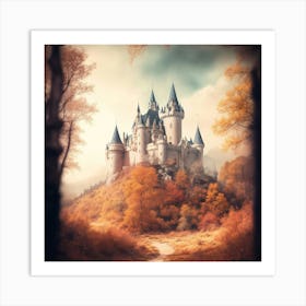 Fairytale Castle Art Print