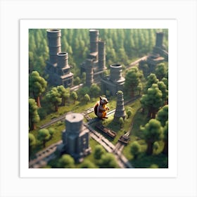 Clash Of Clans Art Print