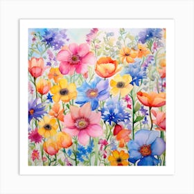 Wildflowers 2 Art Print