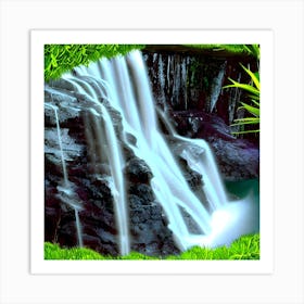 Waterfall 1 Art Print