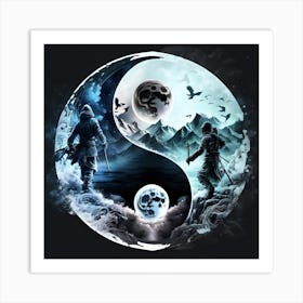 Yin Yang 1 Art Print