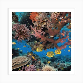 Coral Reef Art Print