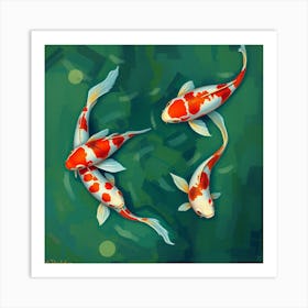 Koi Fish 26 Art Print