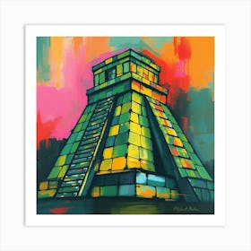 Chichen Itza 4 Art Print