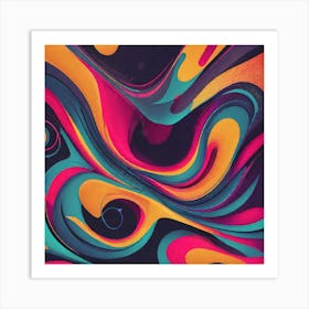 Abstract Abstract Painting 9 Art Print