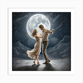 Moonlight Dance Art Print