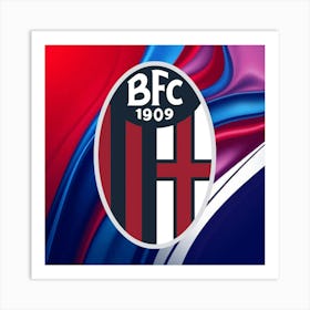 Bologna FC 1909 Logo Wall Art 17 Art Print