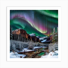 Aurora Borealis 2 Art Print