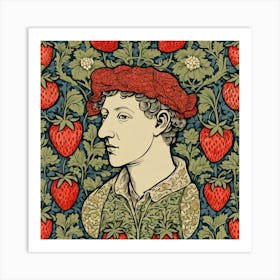 William Morris, Strawberry Thief 3 Art Print