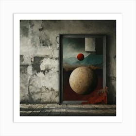 An Artistic Image With A Distinctive Composition (2) Art Print