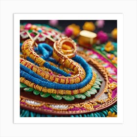 Indian Jewelry Art Print