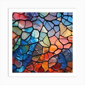 Stained Glass Art Art Print