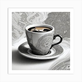 Coffee Cup 2 Art Print