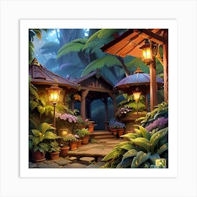 Botanical Gardens 17 Art Print