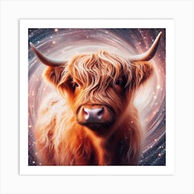 Highland Cow 17 Art Print