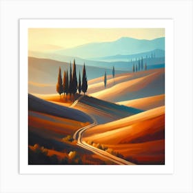 Tuscany 4 Art Print