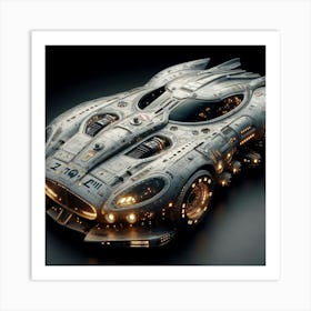 Sci-Fi Car Art Print