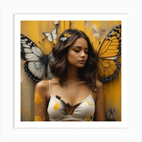 Butterfly Wings Art Print