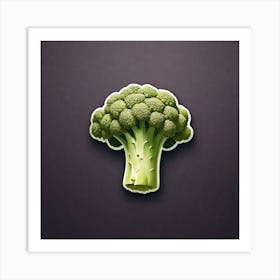 Broccoli 8 Art Print