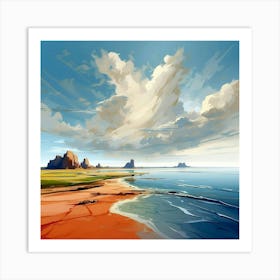 Landscape Painting Art Print