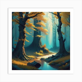 Enchanted Forest Art Print