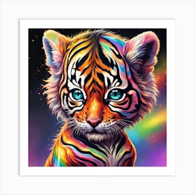 Tiger Cub 1 Art Print