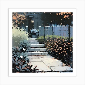 Garden Path Art Print