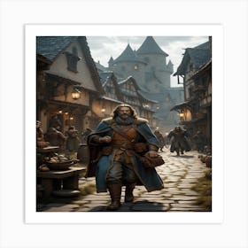 Elder Scrolls Art Print