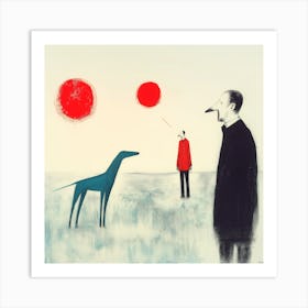 Dogs And Their People XXV Art Print