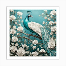 Peacock 6 Art Print