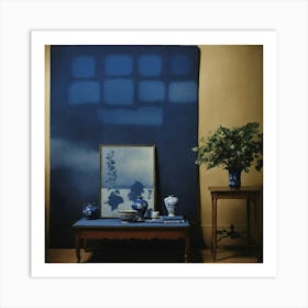 A Rothko Photography In Style Anna Atkins Art Print