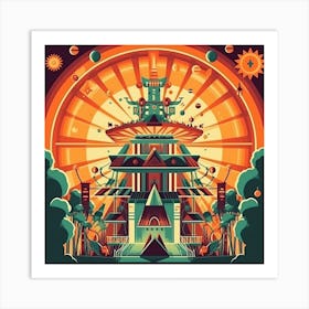 Psychedelic Art Art Print