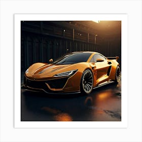 Firefly Sport Car 30309 (5) Art Print