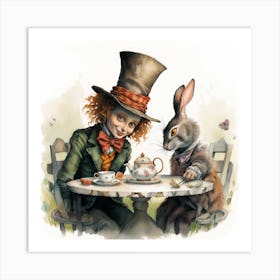 Alice In Wonderland 1 Art Print