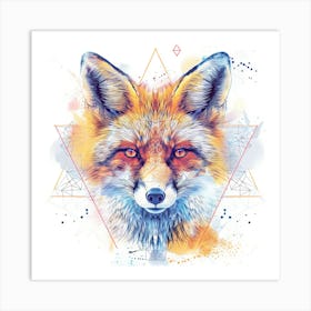 Fox Canvas Print 3 Art Print