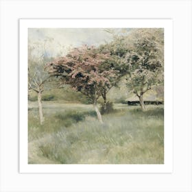 Blossoming Trees 1 Art Print