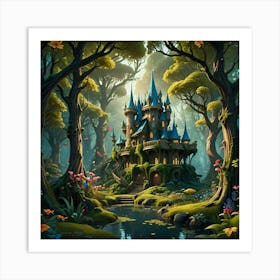 Fairytale Castle Art Print