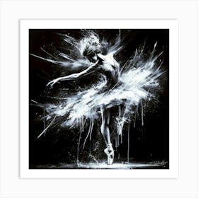 For The Love Of Ballet 3 Art Print