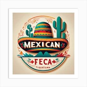 Mexican Feca Logo Art Print