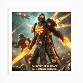 Sci Fi Soraths Chosen Fanatic Resilience 1024x1024 Art Print