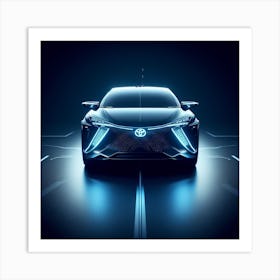 Futuristic Car 1 Art Print