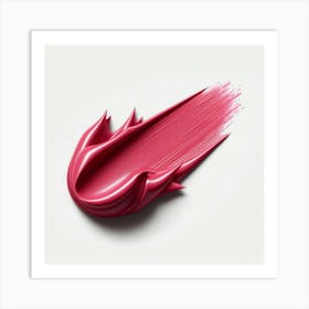 Pink Lipstick Art Print