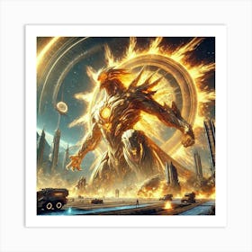 Helios Converted Art Print