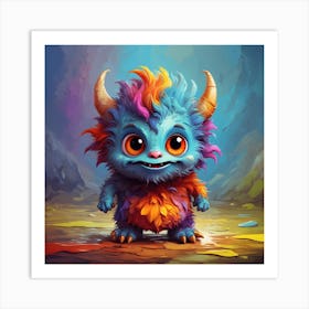 Monster Art Art Print