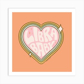 Libra Baby Art Print