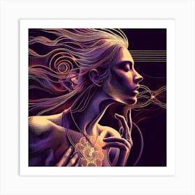 Psychedelic Art 4 Art Print