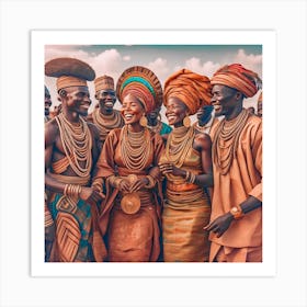 African Tribes Art Print
